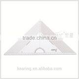 Shanghai Kearing 3mm Acrylic Triangular Ruler Surface Printing Bevel Length 40cm#T046 thumbnail-2