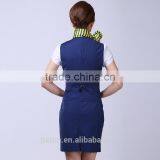 Custom Women Pilot Skirt Airline Stewardess Uniform thumbnail-3