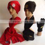 Sell Well Cheap Price Promotional Black Windproof Polar Fleece Sport Scarf Factory thumbnail-2