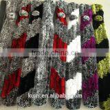 100% Real Fur Scarves Women High Quality Natural Rex Rabbit Fur Scarf With Sliver Fox Fur Wraps Female thumbnail-1