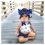 S17444A Kids Clothing Sets Butterfly Child Boutique Outfit thumbnail-2