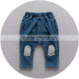 S17662A 2017 Spring and Autumn Kids Clothing Casual Jeans Pants thumbnail-3