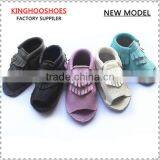 2016 Kinghoo Moccasins Spring Colors Baby Sandals Shoes thumbnail-1