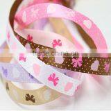 Hi-ana Ribbon 175 Chevron Printed Grosgrain Ribbon Cheer Bow Ribbon thumbnail-1