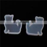 Custom Shape Silicone DIY Tools Cat Animal White Resin Mold thumbnail-1