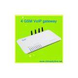 4 channel GSM VOIP BOX Gateway/VOIP intercom