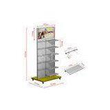Commercial 6 Tier Metal Hanging Display Racks Free Standing Garment Rack thumbnail-1