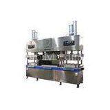 Semi Automatic Paper Pulp Molded Paper Plate Making Machine for Food Container 700 Pcs / Hour thumbnail-1