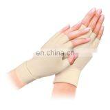 Men Women Half Finger Copper Compression Gloves for Arthritis thumbnail-1