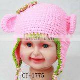 Handmade Animal Knitted Winter Hat Bear Crochet Hat