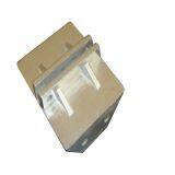 Powder Coated Warning Steel Bollard thumbnail-2