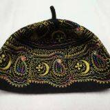 Mauritania Embroidered Wool Cap Africa Embroidered Wool Cap / Muslim Embroidered Wool Cap / Muslim Wool Cap