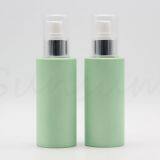 250ml Cosmetic Circular Shape Green Color Pump Spray Bottle thumbnail-1
