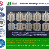 China Top PCB Hersteller von Multilayer / Flex / Starre Leiterplatte