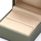 Plastic Box Covered PU Leather Outside and Wrapped PU Leather Inside, Embossed Logo thumbnail-4