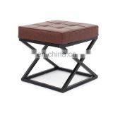 Customized Newest Design Home Storage Metal Round Changing Shoes Stool thumbnail-1