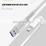 PAVAREAL DC96 6A Сверхбыстрый зарядный и данных кабель для Micro и Type-C в подарочной упаковке thumbnail-3