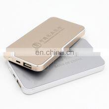 2020 Super Thin Metal Power Bank Oem Logo Micro Usb Mobile Power Charger Customized Color thumbnail-2