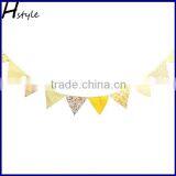 Colorful Wedding Bunting,Flag Bunting,Fabric Bunting PL004 thumbnail-1