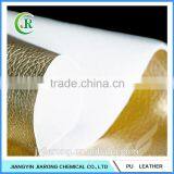 Embossed Pattern Metallic PU Leather Material for Sell thumbnail-5