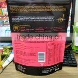 Custom Printed Resealable Stand up Dried Food Pouch With Zip Lock thumbnail-2