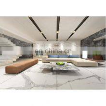 Factory Stock Tile 120x240 cm Large Size Full Body Porcelain White Marble Tile