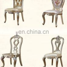 Foshan Factory Vintage French Royal Design Dinning Table Set With Chairs thumbnail-3
