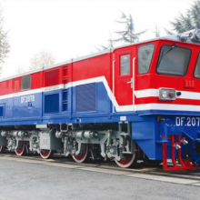 Railway Diesel Locomotive Wagon Train Locomotive thumbnail-1