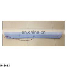 ABS Primer Painted Back Roof Spoiler For Golf 2 Rear Spoiler WIth Light thumbnail-3