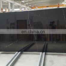 New Arrival Model Premium Quality Nero Black Marble Slabs Polished 2cm Thickness Made in Turkey Factory CEM-P-43 thumbnail-5
