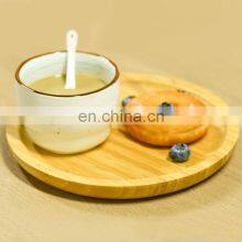 Durable Dishes & Plates Different Size Kitchen Round Rectangle Reusable Natural Bamboo Serving Plate Plates thumbnail-1
