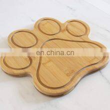 Custom Bamboo Wooden Animal Paw Shaped Cutting Board thumbnail-2