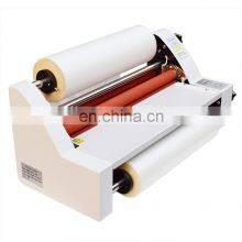 SRL-D48 Office Use Desktop Automatic Laminator Automatic Single and Double Side Film Roll Laminating Machine thumbnail-1