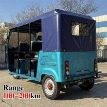 Hot Selling China Price Tuk Tuk Moto Taxi 1000w Eletricycle Passenger Tricycle Electric Rickshaw in China thumbnail-1
