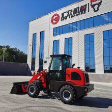 Производитель погрузчиков на колесах 1,6 тонн zl16 HZM916 Мини шарнирно-сцепной погрузчик на колесах