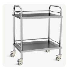 STAINLESS STEEL HOSTIPTAL TROLLEY thumbnail-2