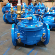 CHX ALLP-16P Manual Hydraulic Regulating Control Valve Flange Port Ductile Iron (GGG50) Water Application 10 Bar Pressure Rating thumbnail-6