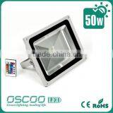 China Oscoo Colorful Light Hot-sale IP65 Die Casting Aluminium CE&Rohs 50 Watt RGB LED Flood Light Decorative Lighting Bar Light thumbnail-3