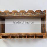 Hot Sale Wooden Wine Glass Hanger Wooden Wine Glass Shelf thumbnail-3