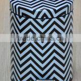 Eco Friendly Flower Printing Garbage Bin Garbage Can Trash Can thumbnail-1