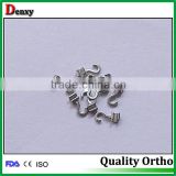long curved hot-sell dental orthodontic Crimpable Surgical Hook