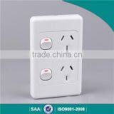 Australia Standard Vertical Type Dobule Socket With Double Switch thumbnail-1
