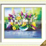 2014 most popular design Beautiful flower 3D cross stitch