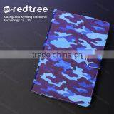 Colorful Pattern High Quality Rotating Leather Case for Ipad