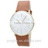 Hot Sell Gold Case Multi Color Strap Image Quartz Watch