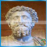 Exquisite Handcarved Stone Head Bust thumbnail-3