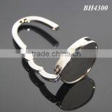 Wholesale Custom Handbag Shaped Bag Holder Zinc Alloy Foldable Metal Blank Bag Hanger Hook thumbnail-4