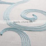 Top quality classical embroidered seersucker fabric
