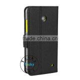Cover Case For Nokia Lumia 630,Premium PU Leather Wallet Cover Case For Nokia Lumia 630 thumbnail-4