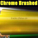 High Quality Chrome Matte Brushed Vinyl 1.52*20m thumbnail-4